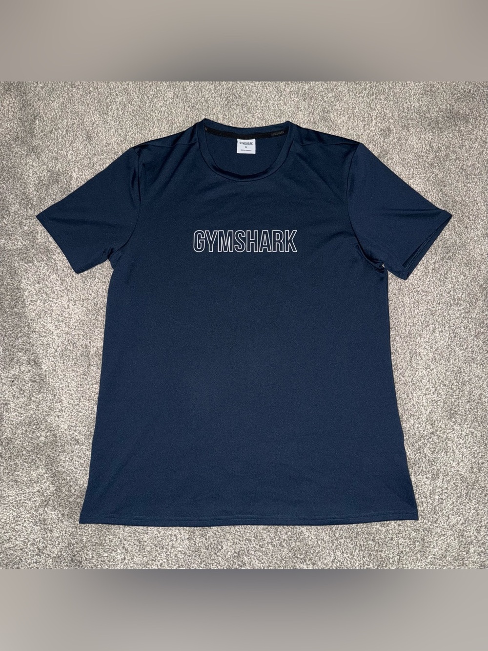 Gymshark Navy Short-Sleeve Training Tee